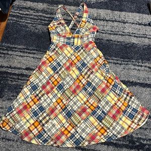 J Crew patch dress
